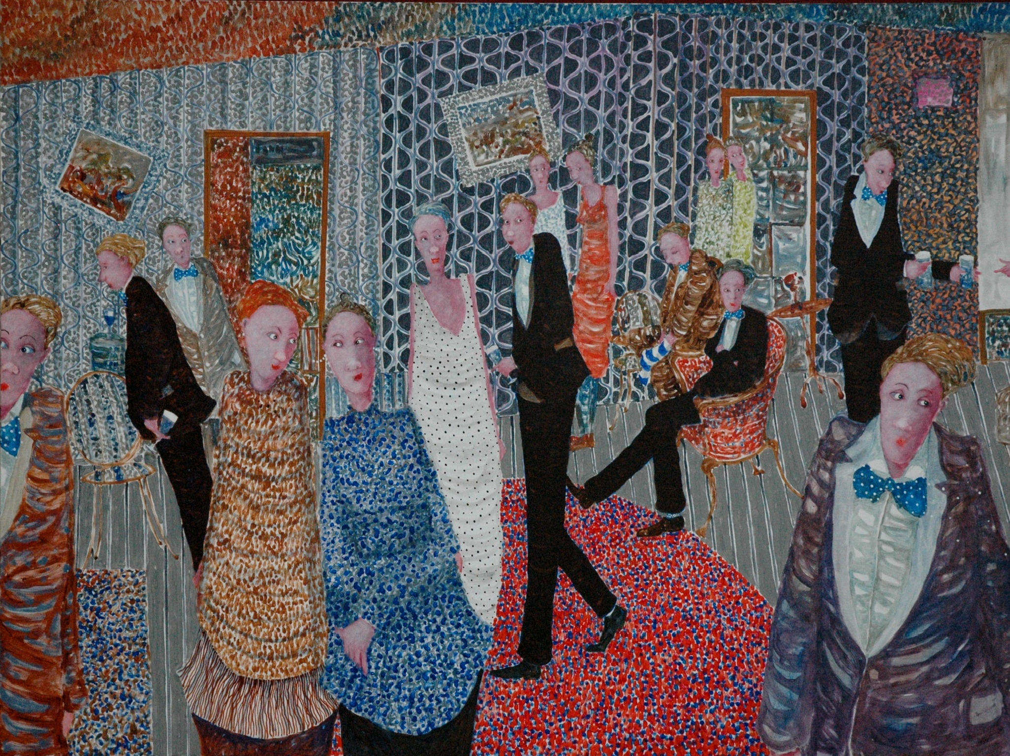 Andrew Painter art exhibition and sale Freedom from Torture